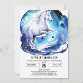 Moderne Schattigee Pony Verjaardag Kaart (Voorkant)