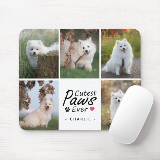 Moderne Schattigee poten ooit Schattige Pet Dog Ph Muismat (Met muis)