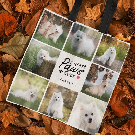 Moderne Schattigee poten ooit Schattige Pet Dog Ph Tote Bag