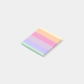 Moderne Schattigee Sjabloon Custom Gestreepte Rege Post-it® Notes (Schuin)