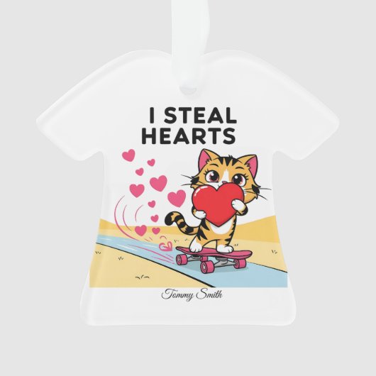 Moderne Schattigee Valentijn Ornamenten (voorkant)