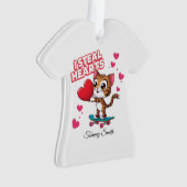 Moderne Schattigee Valentijn Ornamenten voor Vrien (voorkant)