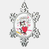 Moderne Schattigee Valentijn Ornamenten voor Vrien (Rechts)