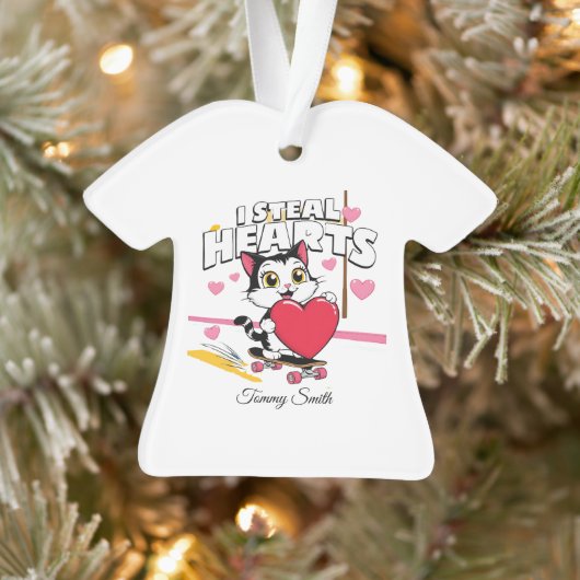 Moderne Schattigee Valentijn Ornamenten voor Vrien (Boom)