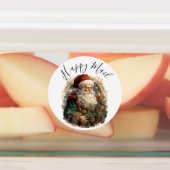 Moderne Schattigee Waterverf Retro Classic Sinterk Labels (Aangebracht)