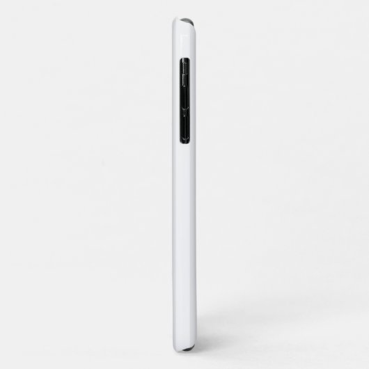 Moderne scheepsanker waterverf bloemgestreepte Case-Mate iPhone case (Achterkant/links)