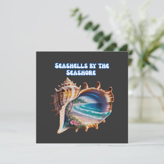 moderne schelpenhandel (Staand voorkant)