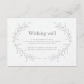 Moderne schetsen schetsen - Modern Wishing Good Informatiekaartje (Voorkant)