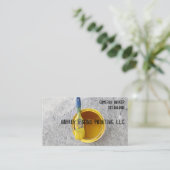 Moderne schilder visitekaartje (Staand voorkant)