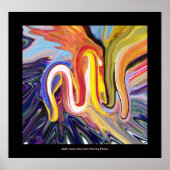 Moderne schilderijen binnen poster (Voorkant)