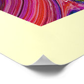 Moderne schilderijen binnen poster (Hoek)