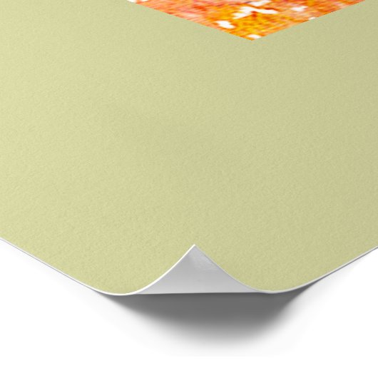 Moderne schilderijen binnen poster (Hoek)