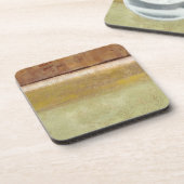 Moderne schilderijen op aarde door Norman Wyatt Bier Onderzetter (Linkerzijde)