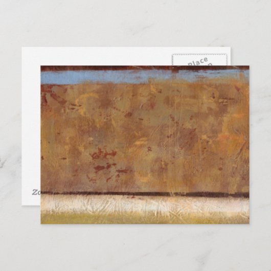 Moderne schilderijen op aarde door Norman Wyatt Briefkaart (Voorkant / Achterkant)