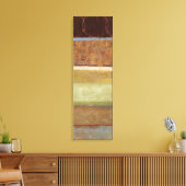 Moderne schilderijen op aarde door Norman Wyatt Canvas Afdruk (Insitu (Woonkamer))