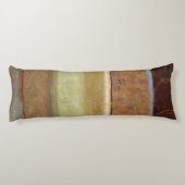 Moderne schilderijen op aarde door Norman Wyatt Lichaamskussen (Achterkant)