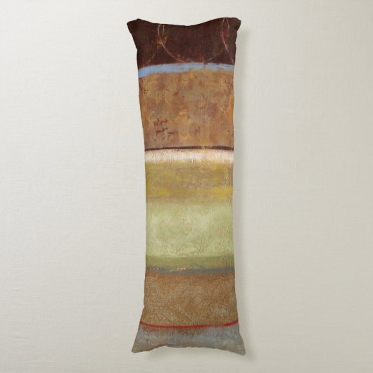 Moderne schilderijen op aarde door Norman Wyatt Lichaamskussen (Voorkant Verticaal)