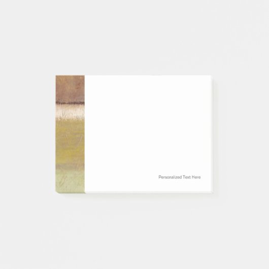 Moderne schilderijen op aarde door Norman Wyatt Post-it® Notes (Voorkant)