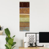 Moderne schilderijen op aarde door Norman Wyatt Poster (Thuiskantoor)