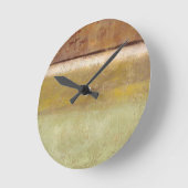 Moderne schilderijen op aarde door Norman Wyatt Ronde Klok (Hoek)