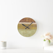 Moderne schilderijen op aarde door Norman Wyatt Ronde Klok (Huis)