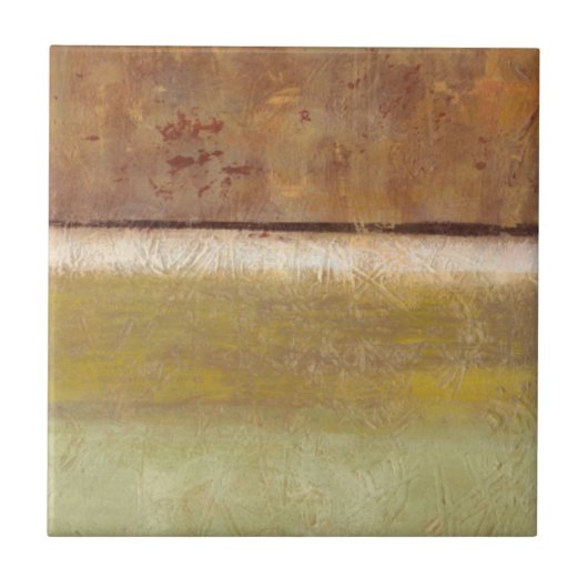 Moderne schilderijen op aarde door Norman Wyatt Tegeltje (Voorkant)