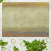 Moderne schilderijen op aarde door Norman Wyatt Theedoek (Gevouwen)