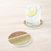 Moderne schilderijen op aarde door Norman Wyatt Zandsteen Onderzetter (Zijkant)