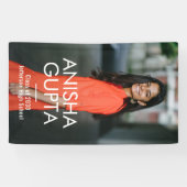 Moderne SCHolar EDITABLE Afstuderen Banner (Horizontaal)