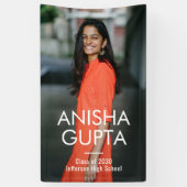 Moderne SCHolar EDITABLE Afstuderen Banner (Verticaal)