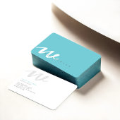 Moderne, schone en geavanceerde minimalistische mo visitekaartje