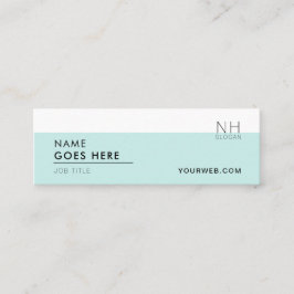 Moderne, schone, multifunctionele mini-Visitekaart Mini Visitekaartje