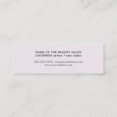 Moderne, schone schaar mini visitekaartje (Achterkant)