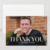 Moderne, schone vlakte - Dank u wel, Kaart (Voorkant / Achterkant)