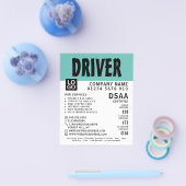 Moderne school voor oud rijden, instructeur Advert Flyer (Enkel)