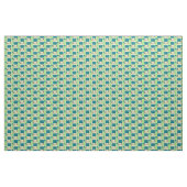 Moderne schoolbus educatief patroon stof (Fat Quarter)