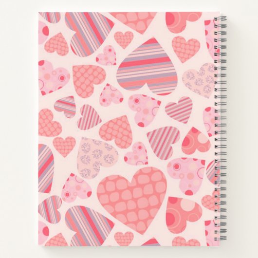 Moderne schoolliefde notitieboek (Achterkant)