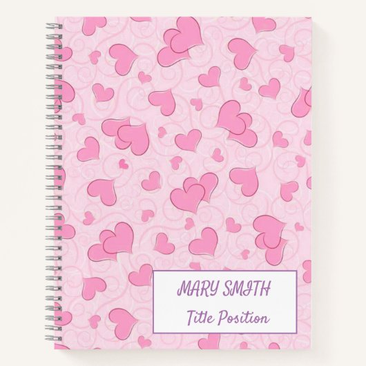 Moderne schoolliefde notitieboek (Voorkant)