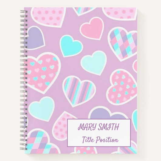 Moderne schoolliefde notitieboek (Voorkant)