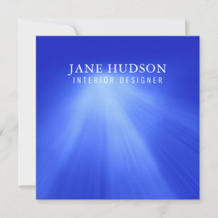 Moderne Schoon Elegant Ontwerp Blauw Eenvoudig Lux Kaart