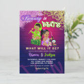 Moderne schoonheid of beats Geslacht onthullen uit Kaart (Staand voorkant)