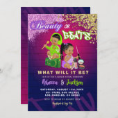 Moderne schoonheid of beats Geslacht onthullen uit Kaart (Voorkant / Achterkant)