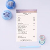 Moderne schoonheid wellness flyer (Enkel)