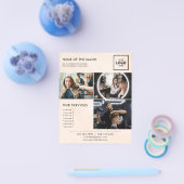 Moderne schoonheidsbrandingontwerp voor profession flyer (Enkel)