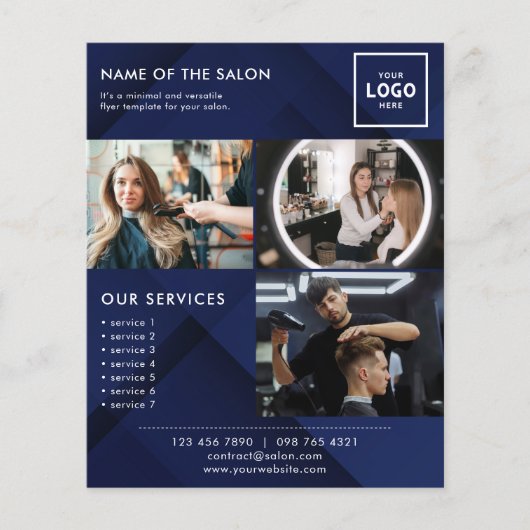 Moderne schoonheidsbrandingontwerp voor profession flyer (Voorkant)