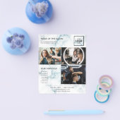 Moderne schoonheidsbrandingontwerp voor profession flyer (Enkel)