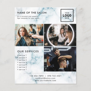 Moderne schoonheidsbrandingontwerp voor profession flyer