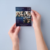 Moderne schoonheidsbrandingontwerp voor profession flyer (Hand)