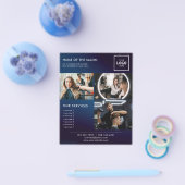 Moderne schoonheidsbrandingontwerp voor profession flyer (Enkel)