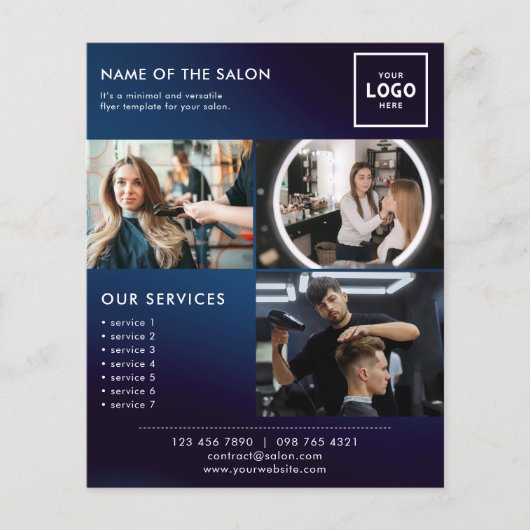 Moderne schoonheidsbrandingontwerp voor profession flyer (Voorkant)